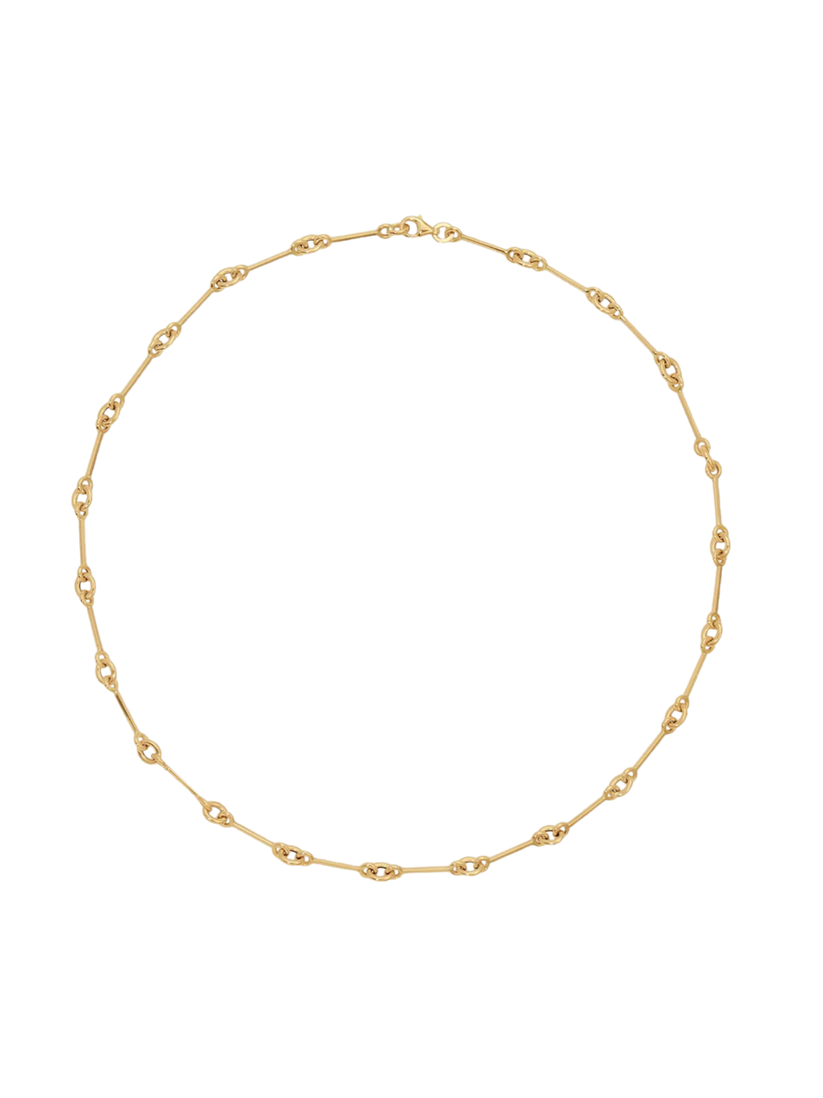 Adina Reyter 14-karat Yellow Gold Station Chain Necklace