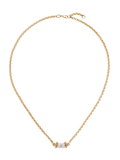 L'Atelier Nawbar 18-karat Yellow Gold Warrior Princess Small Diamond Necklace