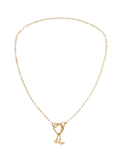 Marla Aaron 18-Karat Yellow Gold Diamond Necklace