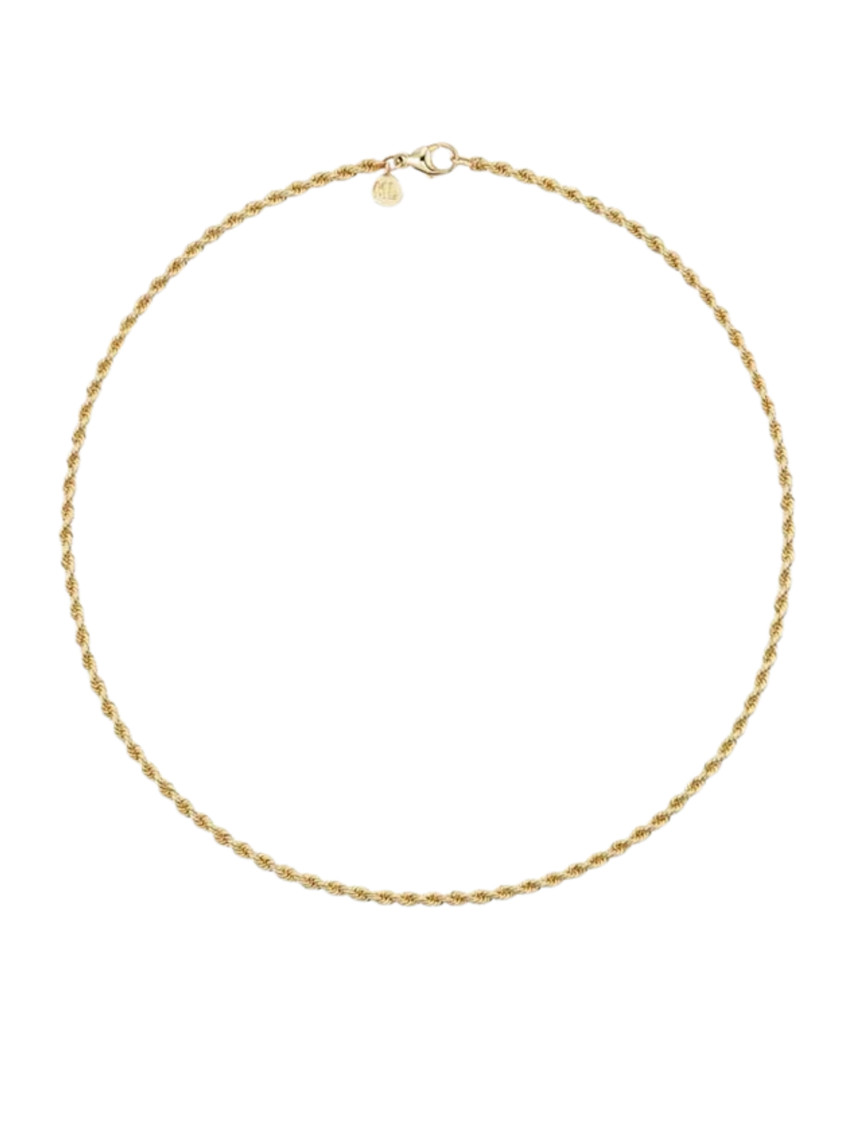 Marlo Laz 14-karat Yellow Gold Rope Chain Necklace