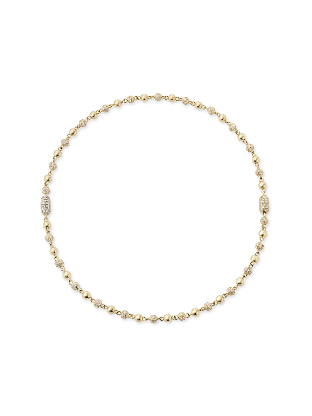 Robinson Pelham 14-karat Yellow Gold Solstice Diamond Chain Choker Necklace