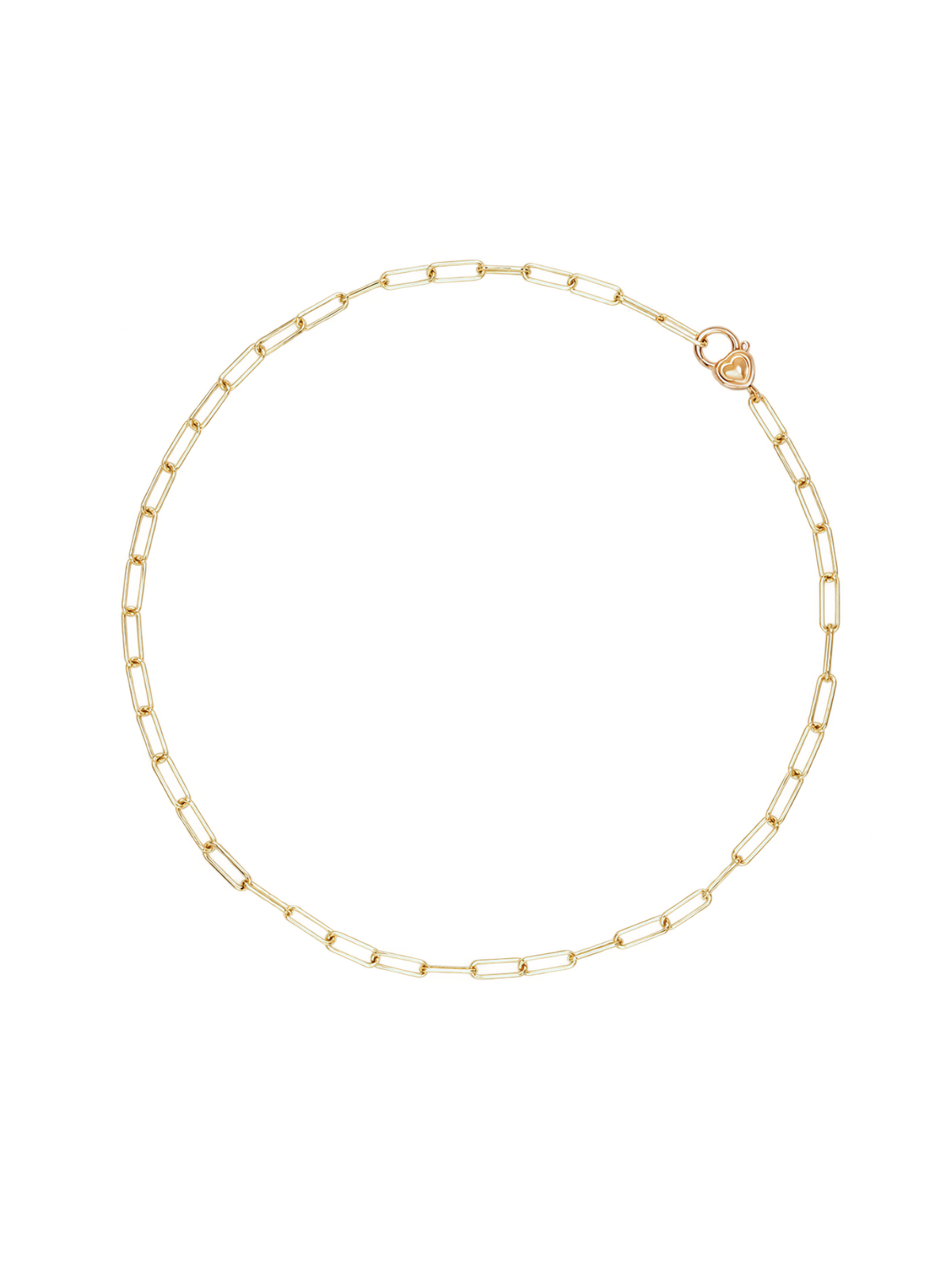 Ruth NY 14-karat Yellow Gold Paperclip Chain Necklace